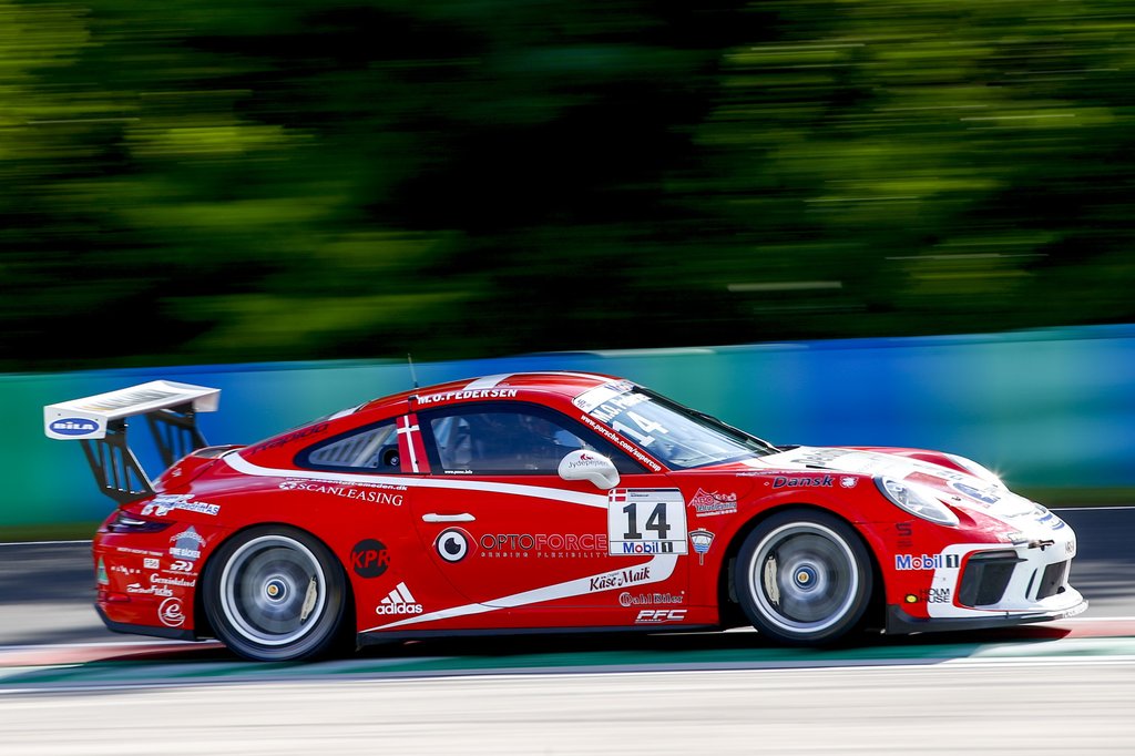 Efter 11 overhalinger stoppede Mikkel O. Pedersens løb på Hungaroring i forbindelse med Ungarns Grand Prix
(Foto: Porsche AG / hoch zwei)